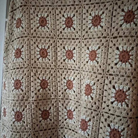 Rylee + Cru Tan Crochet Dress - Picture 2 of 5